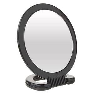 Diane Hand Mirror  Double-Sided 1X and 3X Magnification, Lightweight Portable Handheld Mirror with Handle, Ideal for Makeup, Shaving, & Everyday Bea
