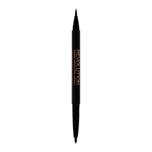 Makeup Revolution Awesome Felt Eyeliner, Dual Ended Eyeliner Pen, Highly Pigmented & Last All Day Long, Cruelty-Free, 5g