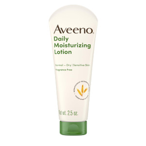 Aveeno Daily Moisturizing Body Lotion with Soothing Prebiotic Oat, Gentle Lotion Nourishes Dry Skin With Moisture, Paraben-, Dye- & Fragrance-Free, N
