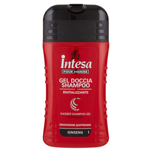 Intesa Pour Homme Ginseng Daily Moisturising Shower Gel Shampoo, 250 ml