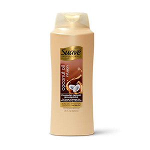 Suave Professionals Damage Repair Shampoo for Normal to Damaged Hair Coconut Oil Infusion Dry Hair Shampoo with Pure Coconut Oil 28 oz