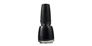 China Glaze Nail Lacquer with Hardeners:Black Diamond