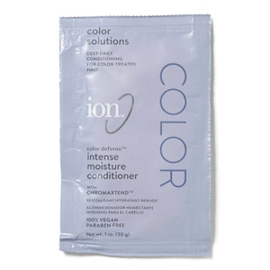ion Color Defense Intense Moisture Conditioner Packette, Vegan, Paraben free, Sulfate Free, Protects, Hydrates, Color Safe
