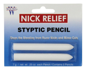 Nick Relief Styptic Pencil Twin Pack