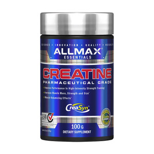 ALLMAX Nutrition Creatine Monohydrate Powder, Unflavored  Pure Micronized Creatine Supplement for Men & Women  Supports Strength, Performance & Tra