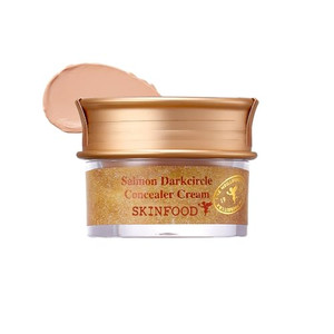 SKINFOOD s Salmon Dark Circle Concealer Cream - Under Eye Concealer for Dark Spots and Wrinkles - Full Coverage - Stocking Stuffer - 0.35 Oz/10 g (Bl