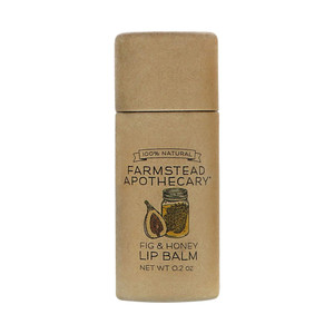 Farmstead Apothecary Lip Balm (Fig & Honey, 1 Pack)