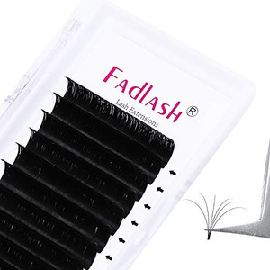 Volume Lash Extensions 3D~10D Any Fans 0.05 0.07mm Self Fanning Eyelash Extensions C D DD Curl Easy Fanning Volume Lashes Automatic Blooming 8-20mm b