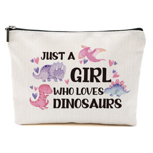 Dinosaur Makeup Bag Dinosaur Gifts for Girls Women Gifts for Adults Dinosaur Stuff Merch Animal Lover Funny Birthday Christmas Gift for Her Daughter
