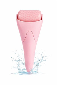 huefull Ice Roller for Face, Skin Care Set ?Spa Gifts for Women,Skin Care Wrinkle Remover for Face Massager Roller & Self Care Gifts for Woman (Pink)