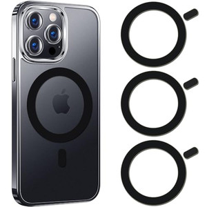 COJOC 3PCS for Magsafe Ring Sticker,Universal Magnetic Conversion Adapter Compatible with Wireless Charging Accessories for iPhone 17/Air/16/15/14 Se