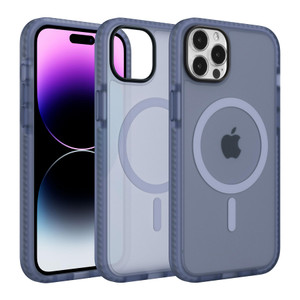 ZCDAYE Magnetic for iPhone 15 Pro Max Case, [Compatible with Magsafe][N38 Magnets][Military Drop Protection] Frosted Touch Shockproof Bumper Cover fo