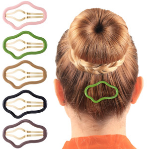 CHANZET Snap Hair Clips 15pcs, Snap Barrettes for Women Fine Hair, Cute Cloud Non Slip Hair Clips, Hair Accessories for Girls Thin Thick Curly Hair