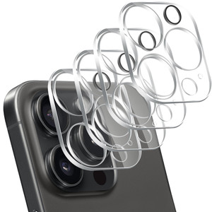 ZXZone [4 Packs] Camera Lens Protector Designed for iPhone 16 Pro 6.1" ? iPhone 16 Pro Max 6.7" Accessories Camera Cover 9H Hardness, Ultra HD Easy t