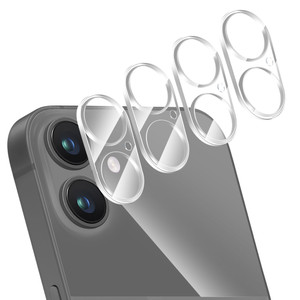 ZXZone [4 Packs] Camera Lens Protector Designed for iPhone 17 6.3" ? iPhone 16 6.1" ? iPhone 16 Plus 6.7" Accessories Camera Cover 9H Hardness, Ultra