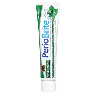 Nature's Answer Periobrite Toothpaste, 4 Ounce | Whitens Teeth | Freshens Breath | Removes Plaque | Minimizes Dry Mouth