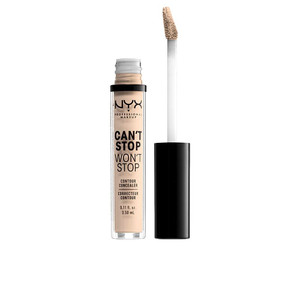 NYX PROFESSIONAL MAKEUP Can't Stop Won't Stop Contour Concealer, 24h Full Coverage Matte Finish - Fair