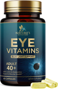 Eye Vitamins Supplements - 3x Strength Eye Health Vitamin with Lutein and Zeaxanthin - Vision Macular Health & Dry Eyes Support With Zinc, Vitamins C