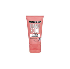 Soap & Glory Hand Food Hand Cream - Almond Oil + Shea Butter Hydrating Cuticle & Hand Moisturizer - Rose & Bergamot Scented Hand Cream for Dry Hands