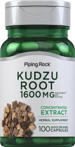 Piping Rock Kudzu Root Capsules | 100 Count | Extract Pills | Non-GMO, Gluten Free Supplement
