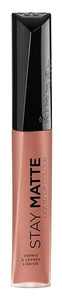 Rimmel London Stay Matte Liquid Lip Color with Full Coverage Kiss-Proof Waterproof Matte Lipstick Formula that Lasts 12 Hours - 720 Moca, .21oz