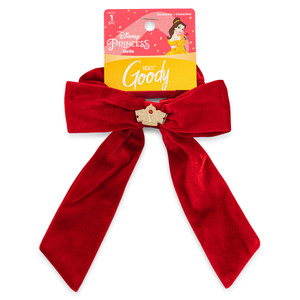 GOODY Ouchless XL Scrunchie Bow - Disney Princess, Belle - Hair Accessories for Men, Women, Boys & Girls - Style With Ease & Keep Your Hair Secured f