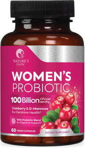 Probiotics For Women 100 Billion CFU - 16 Strains Women's Probiotic For PH Balance & Feminine Vaginal Health Support - Womens Acidophilus Probiotic F