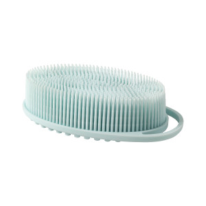 Freeman Premium Silicone Body Scrubber, Exfoliating & Massaging, Double Sided Silicone Scrubber, Durable & More Hygienic Than Loofah, for Men & Women