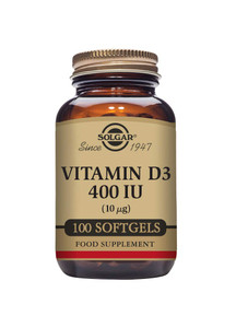 Solgar, Vitamin D3 (Cholecalciferol) 400 Iu, 100 Count