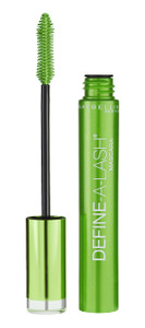 Maybelline New York Define-A-Lash Lengthening Washable Mascara, Very Black. For Washable Definition and Shape in Longer-looking Lashes , 0.22 Fluid O