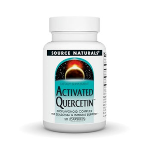 Source Naturals Activated Quercetin, Bioflavanoid Complex, for Seasonal & Immune Support - 50 Capsules
