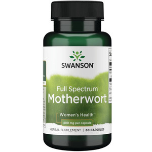 Swanson Motherwort - Herbal Supplement Traditionally Used to Promote Heart Health, Endocrine Function & Digestive Health - Natural Formula Promoting