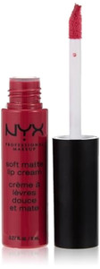 NYX PROFESSIONAL MAKEUP Soft Matte Lip Cream, Lightweight Liquid Lipstick - Prague (Matte Merlot)