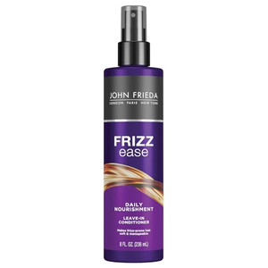 John Frieda Frizz Ease Daily Nourishment Conditioner, 8 Ounce Leave-in Conditioner for Frizz-prone Hair, with Vitamin A, C, and E