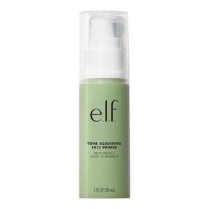 e.l.f. Tone Adjusting Face Primer, Makeup Primer For Neutralizing Uneven Skin Tones & Redness, Grips Makeup To Last, Vegan & Cruelty-free, Large