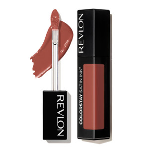 REVLON ColorStay Satin Ink Crown Jewels Liquid Lipstick, Longlasting & Waterproof Lipcolor, Moisturizing Creamy Formula Infused with Black Currant Se