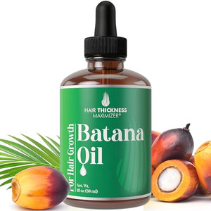 Batana Oil for Hair Growth  Honduran Oil to Strengthen & Hydrate Thinning, Dry Hair for a Healthier-Looking Scalp. for Women & Men  Vegan & Unscent