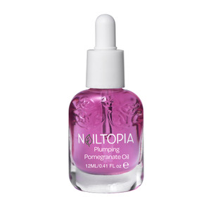 Nailtopia Fresh Moisturizing and Replenishing Pomegranate Oil - Cuticle Oil for Nails - Hydrating Skin and Cuticle Softener - Bio-Sourced - 0.41 oz