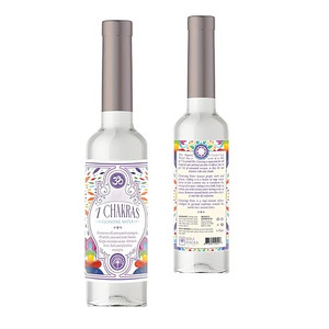 SOUL STICKS Cleansing Water 7.5 oz. Bottle for Clearing Negative Energy and Purifying Home Spiritual Florida Water Area Deodorizer (7 Chakras)