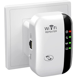 WiFi Extender, WiFi Signal Booster Up to 5800sq.ft and 56+ Devices, WiFi Range Extender, Wireless Internet Repeater, Long Range Amplifier with Ethern