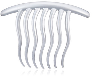 CARAVAN 7 Tooth Wavy Teeth Gold OR Silver French Twist Comb