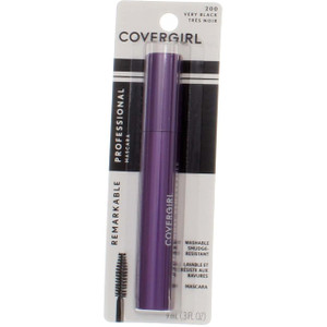 COVERGIRL Professional Remarkable Mascara 200 Very Black 0.3 oz (Pack of 2)