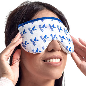 Medcosa Eye Mask for Dry Eyes | Warm Eye Compress | Natural Heat Eye Mask for Styes, Blepharitis, Tired Eyes & More