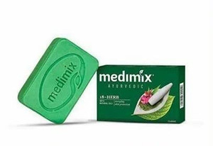 Medimix ayurvedic Hand Wash Soap, Made with 18 herbs and essential oils, Pocket-friendly, portable hand wash soap bars with herbal aroma, pack of 10(