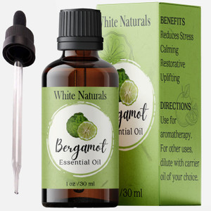 Organic Bergamot Essential Oil - 100% Pure & Natural -Premium Therapeutic Grade with Premium Glass Dropper - Undiluted Natural/Homeopathic Aromathera