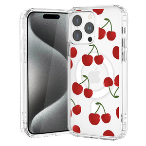 JOYLAND Black Bow Magnetic Clear Phone Case for iPhone 16 Pro Max,Girly Printed Protective Transparent Case Unique Design Soft TPU Bumper Shockproof