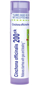 Boiron Cinchona Officinalis 200Ck Homeopathic Medicine for Diarrhea with Gas & Bloating - 80 Pellets