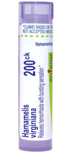 Boiron Hamamelis Virginiana 200Ck Homeopathic Medicine for Hemorrhoids - 80 Pellets