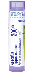 Boiron Aesculus Hippocastanum 200Ck Homeopathic Medicine for Hemorrhoids - 80 Pellets