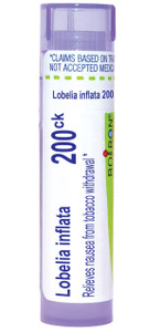Boiron Lobelia Inflata 200Ck Homeopathic Medicine for Quitting Smoking - 80 Pellets